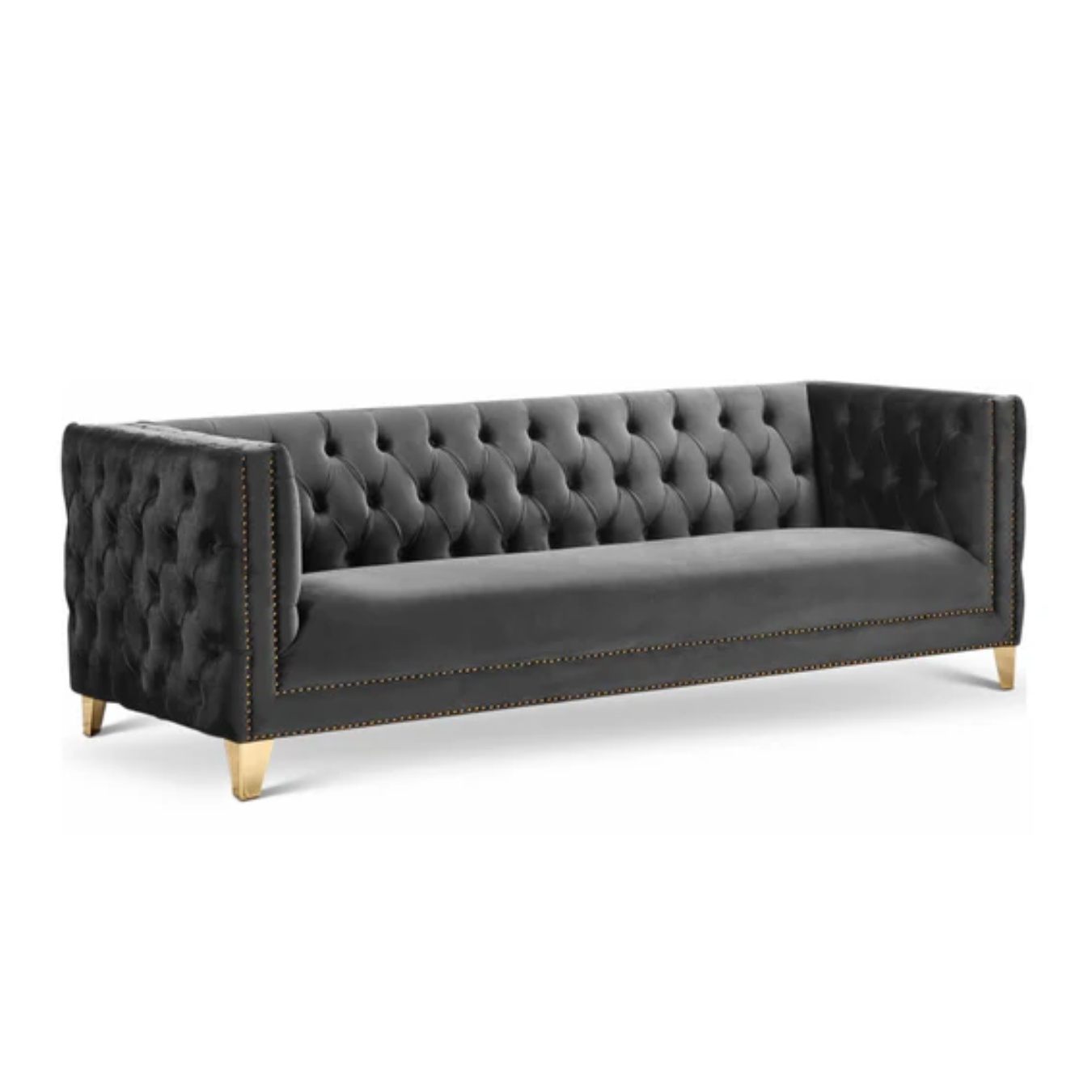 Grey Chesterfield Sofa