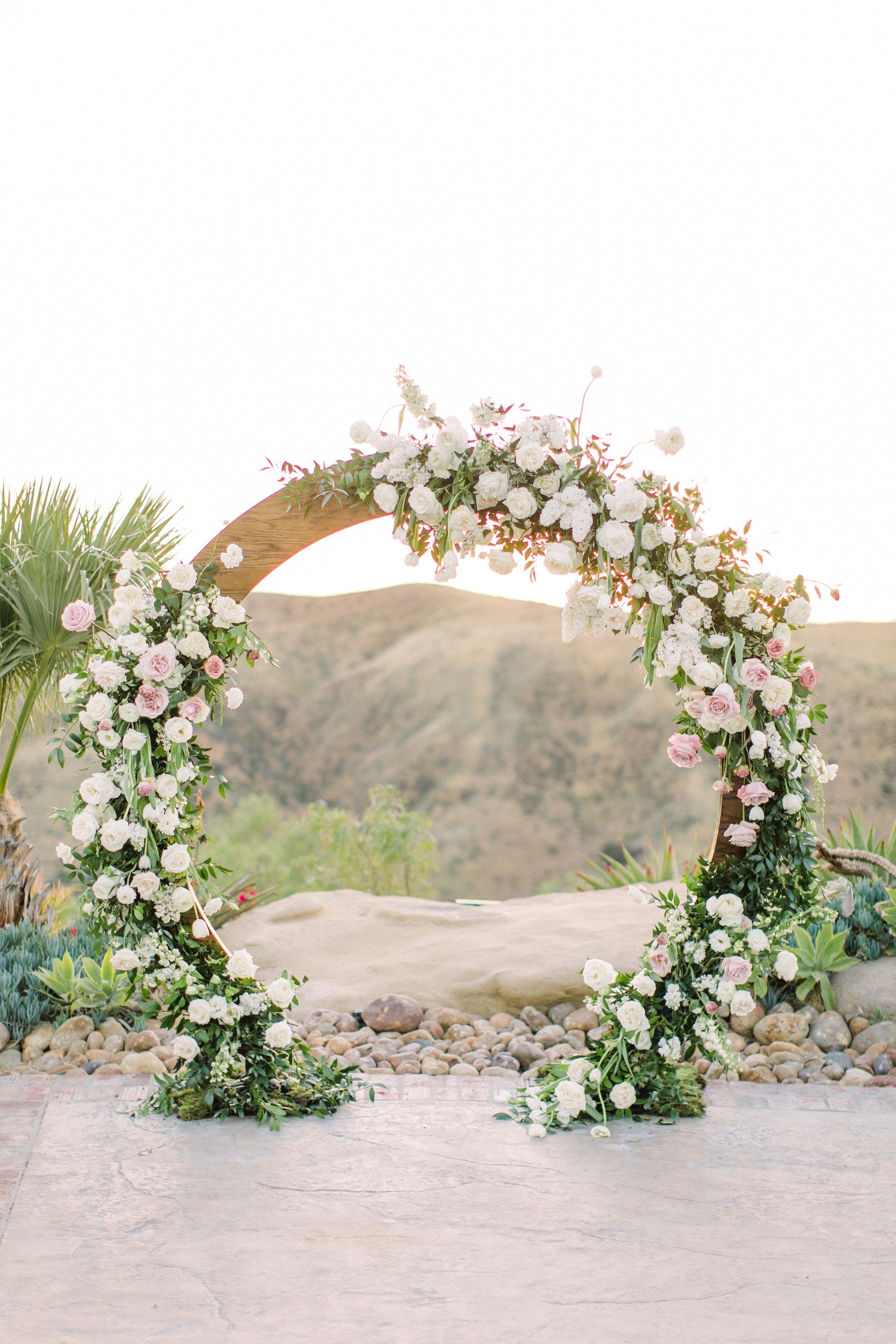 Circular Wooden Arch