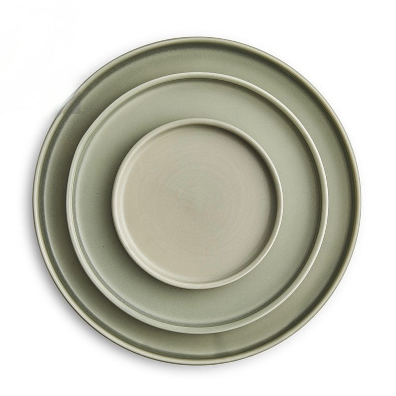 食器 e Condo Aretware plate Kaleb Forest Grey Dinnerware – A Rental Connection