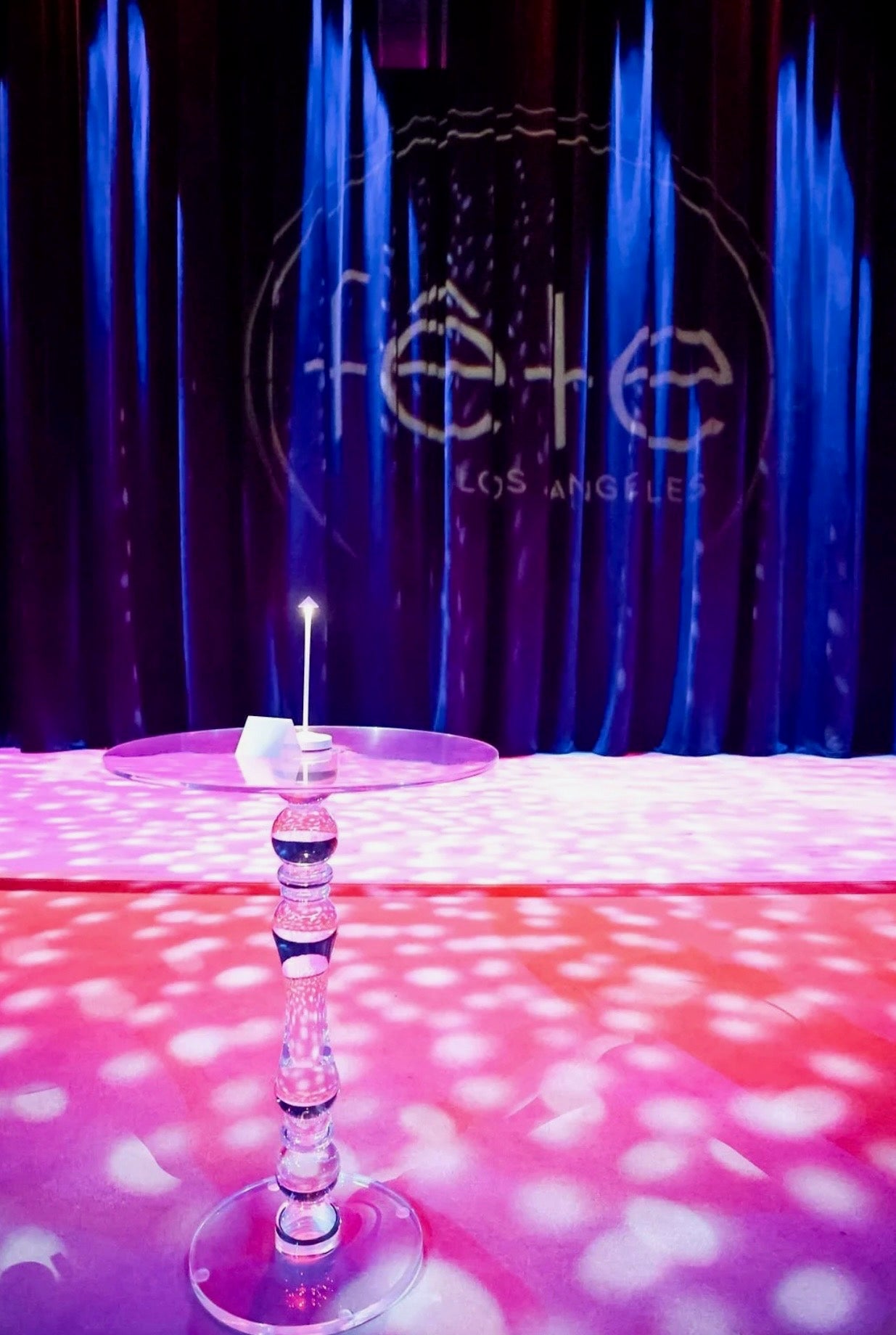 Acrylic Cocktail Table