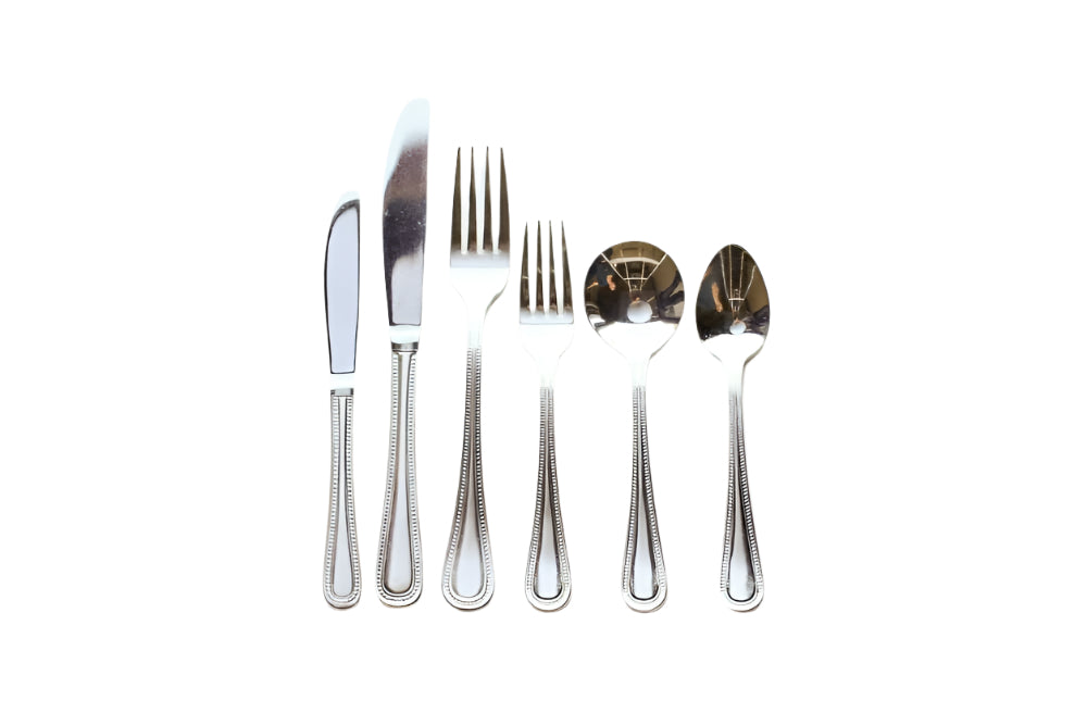Silver Beaded Flatware