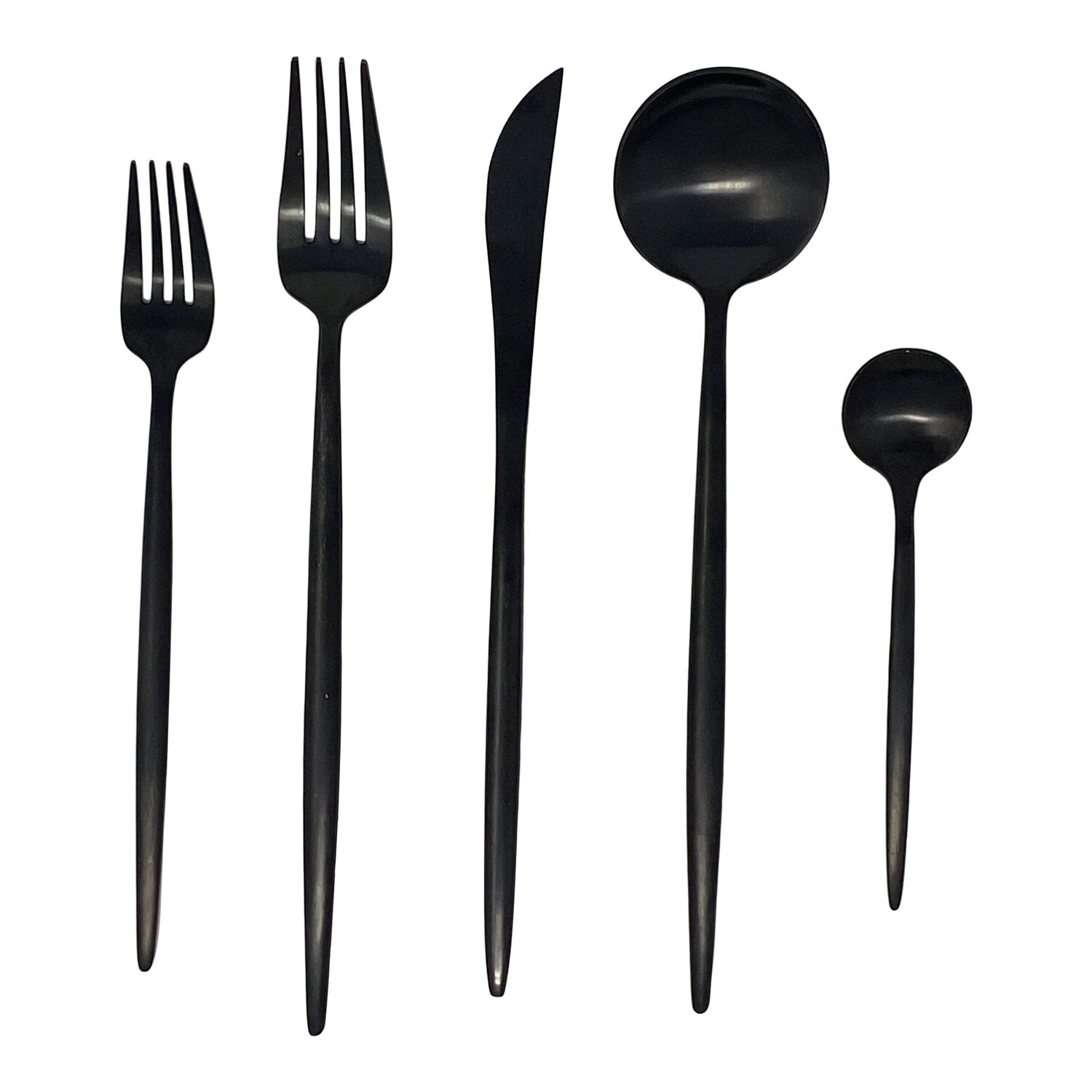 Black Matte Flatware