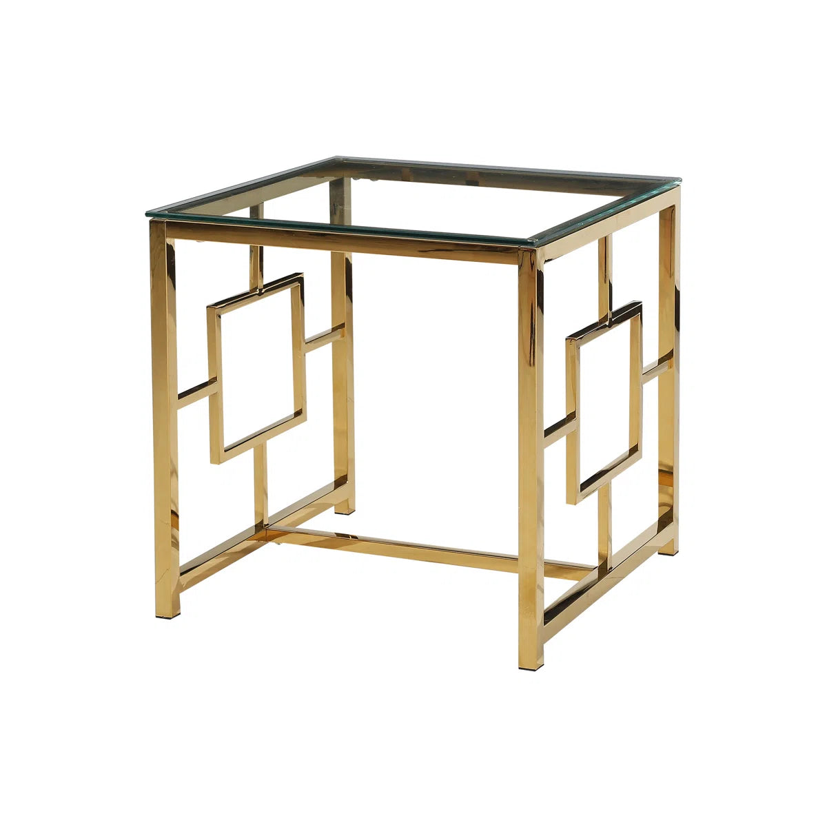 Gold End Table