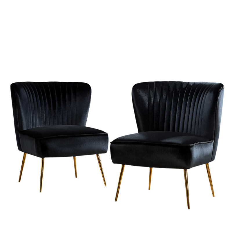 Black L'Ostrica Chair