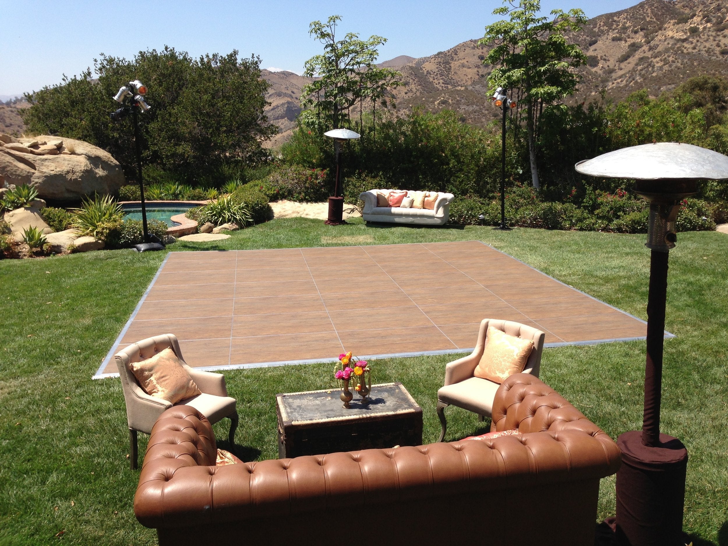 Rustic Dance Floor