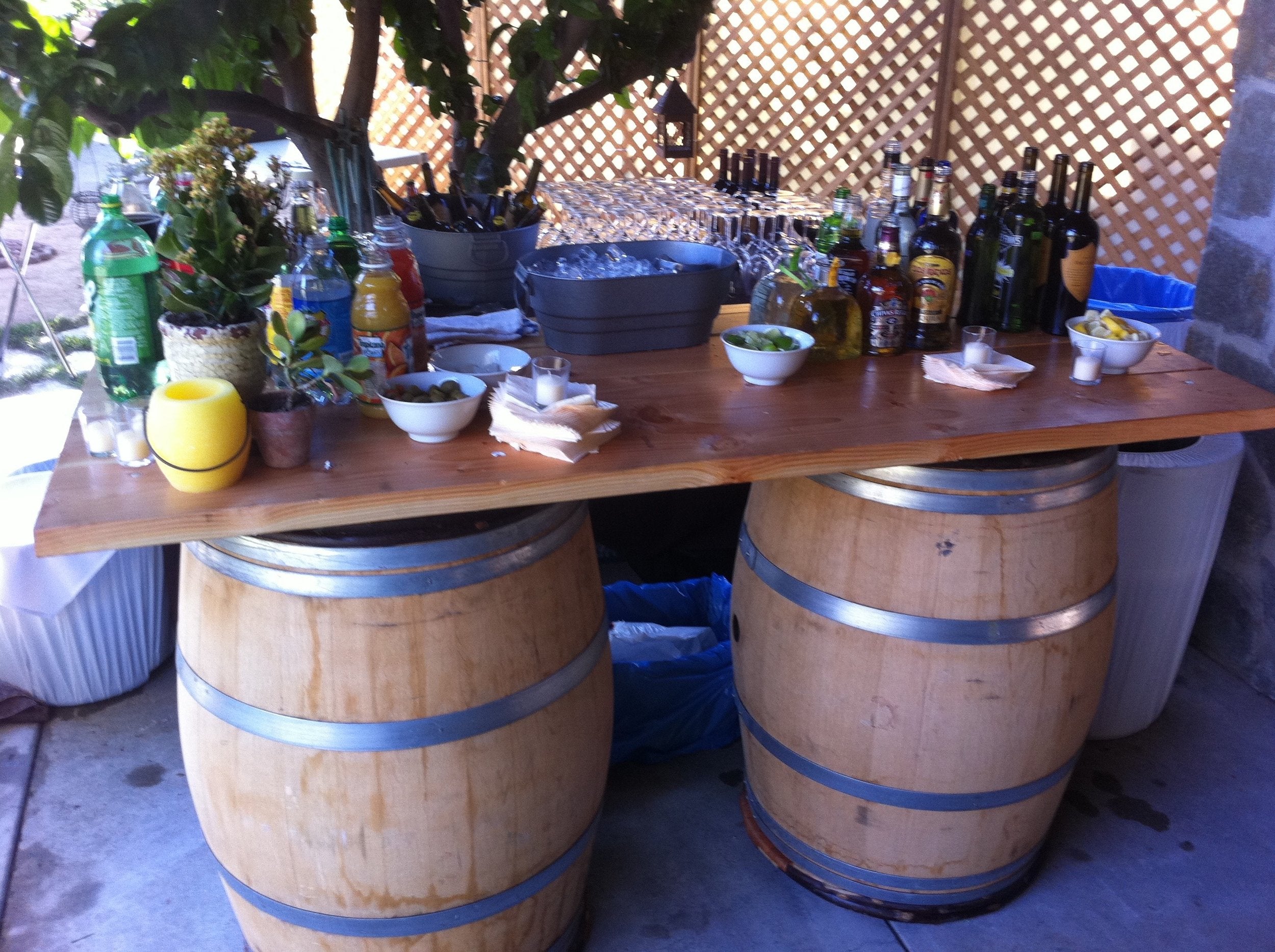 Wine Barrel Bar