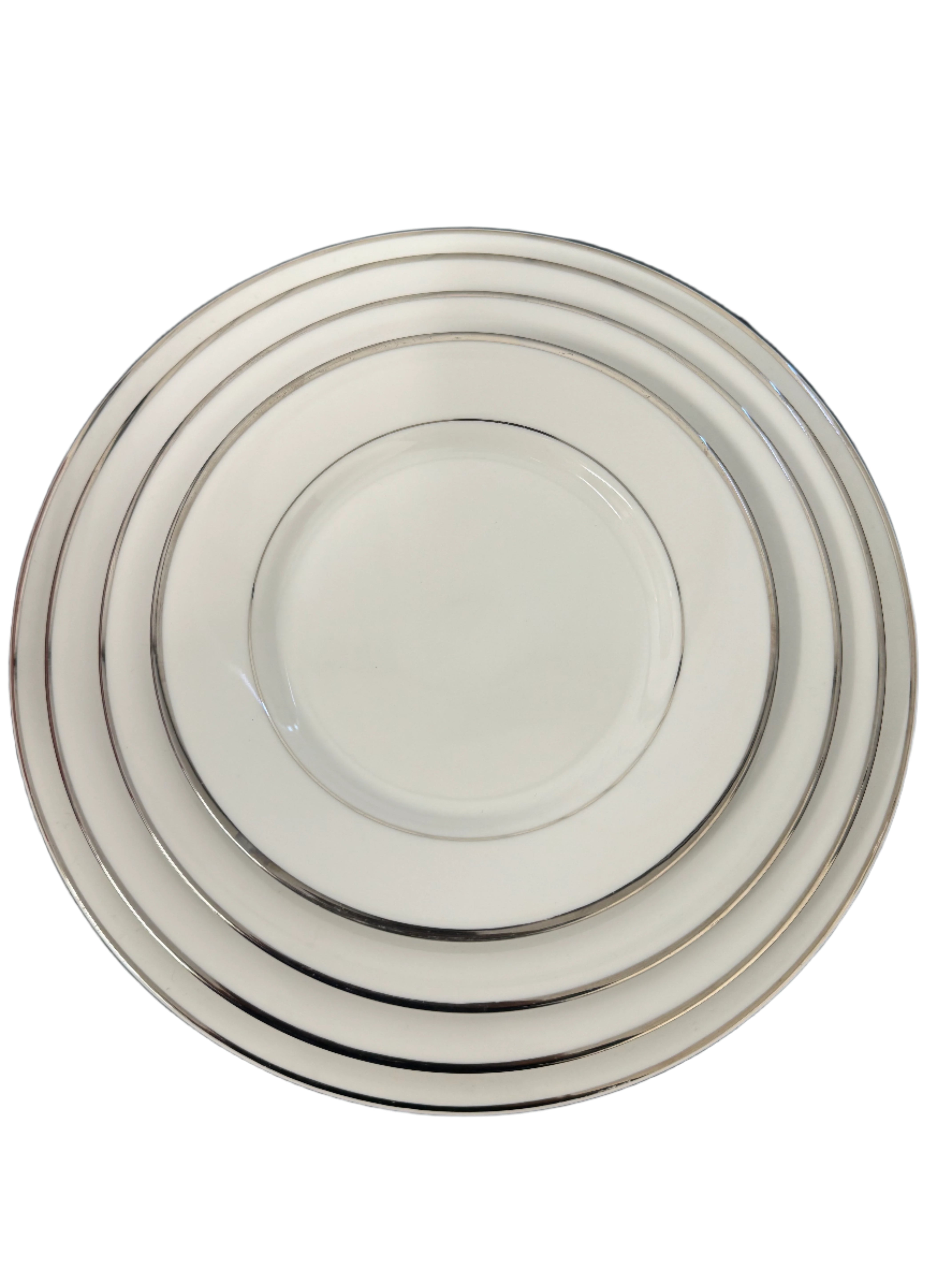 White with Platinum Band China