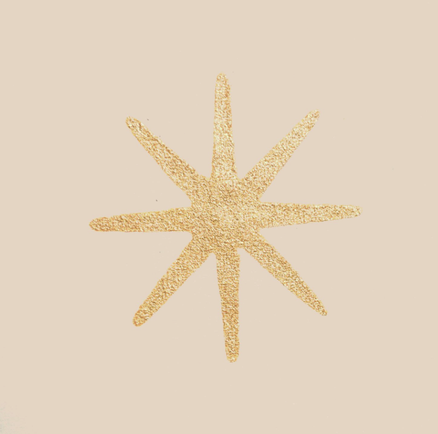 Cream / Star Gold