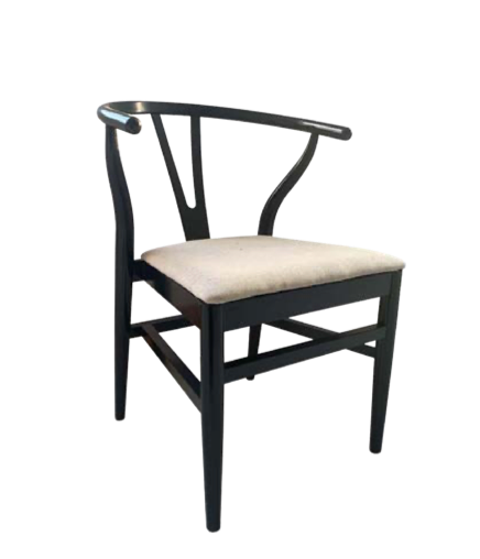 Black Wishbone Chair