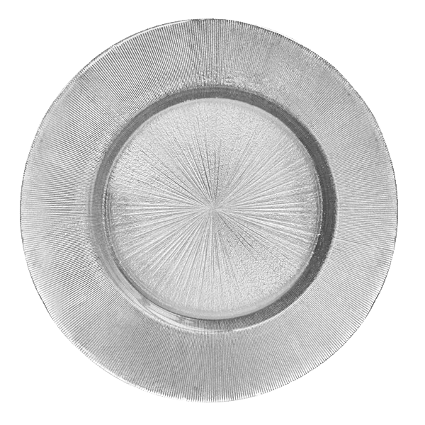 Silver Stargaze Charger