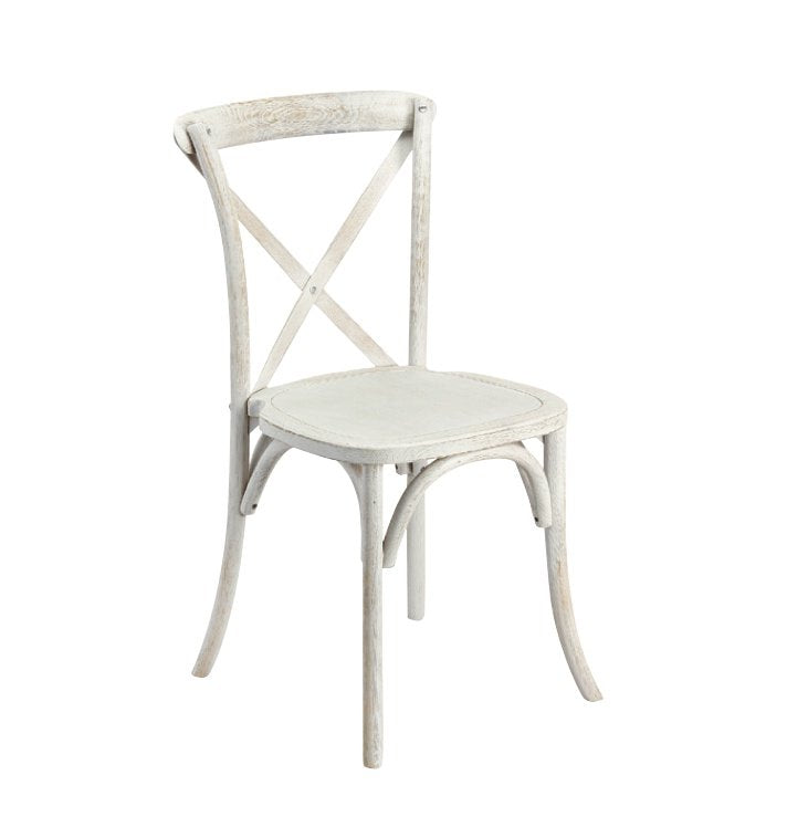 White Wash Vineyard Chair